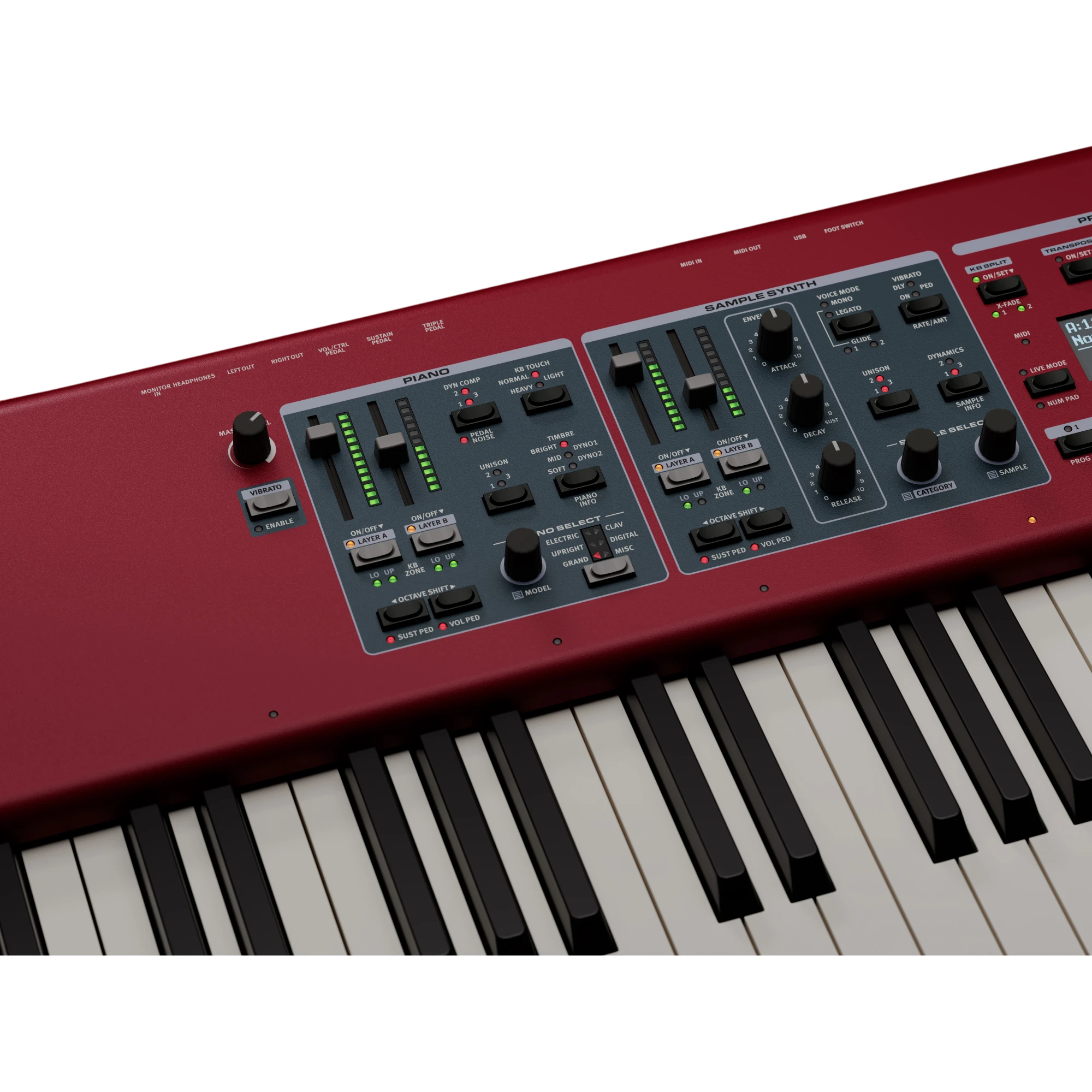 Nord Piano 6  88 - Stage Keyboard view 4