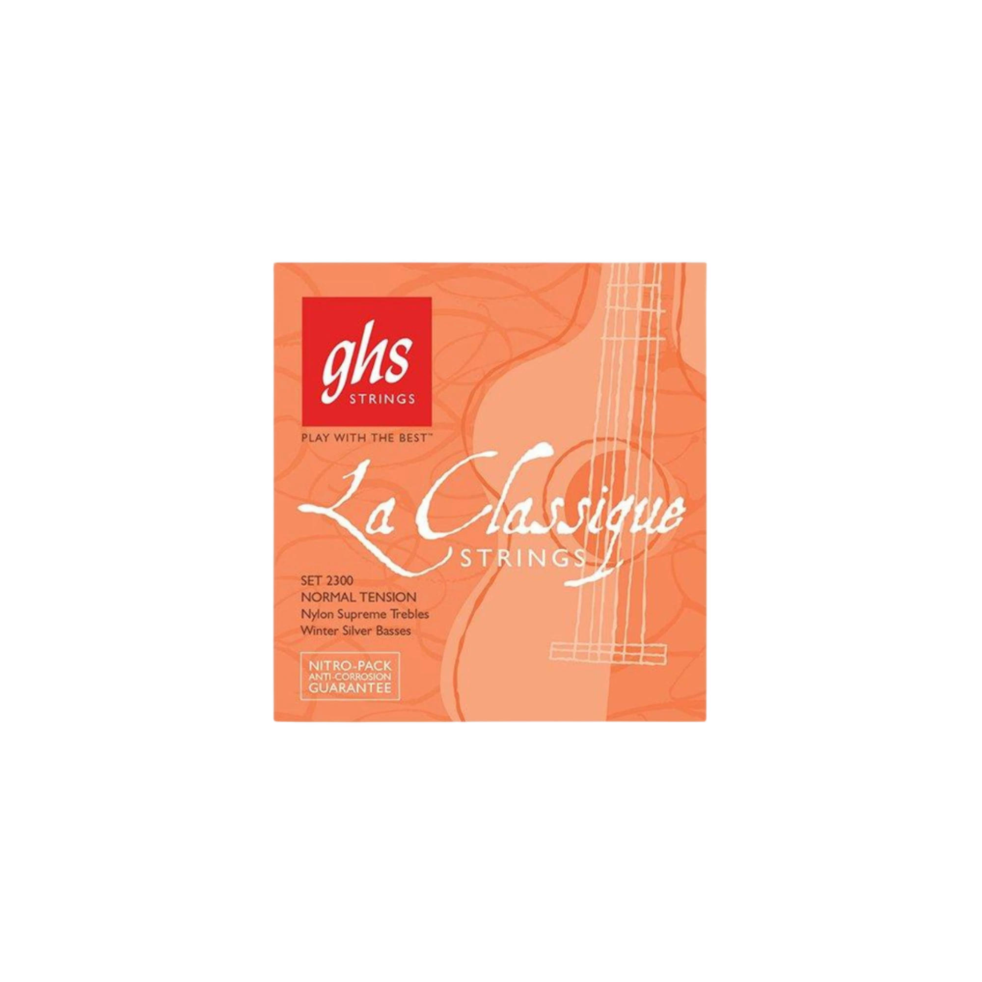GHS La Classique 2300 NT Classical Guitar Strings — view 1