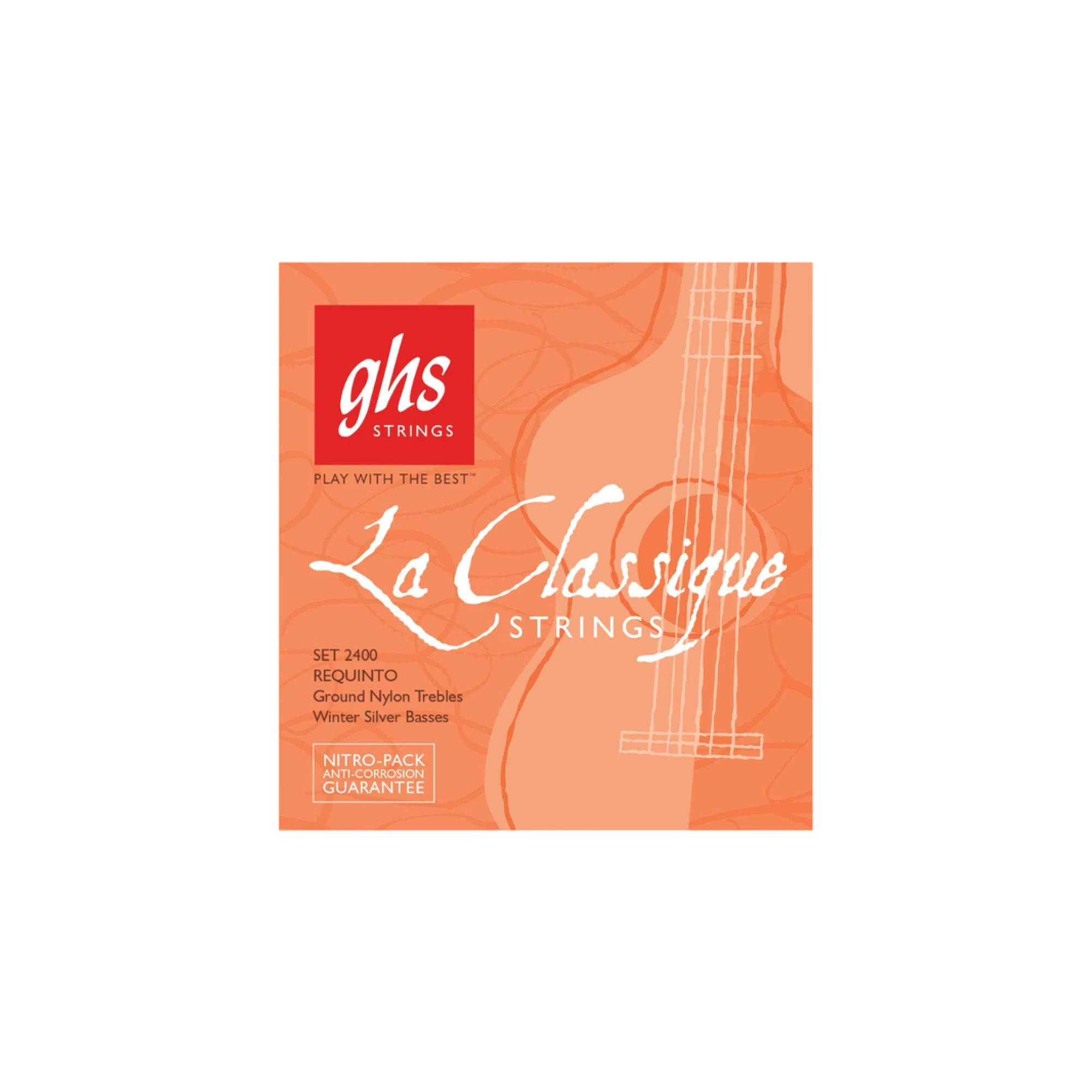 GHS 2400 Requinto Low Tension Classical Guitar — view 1