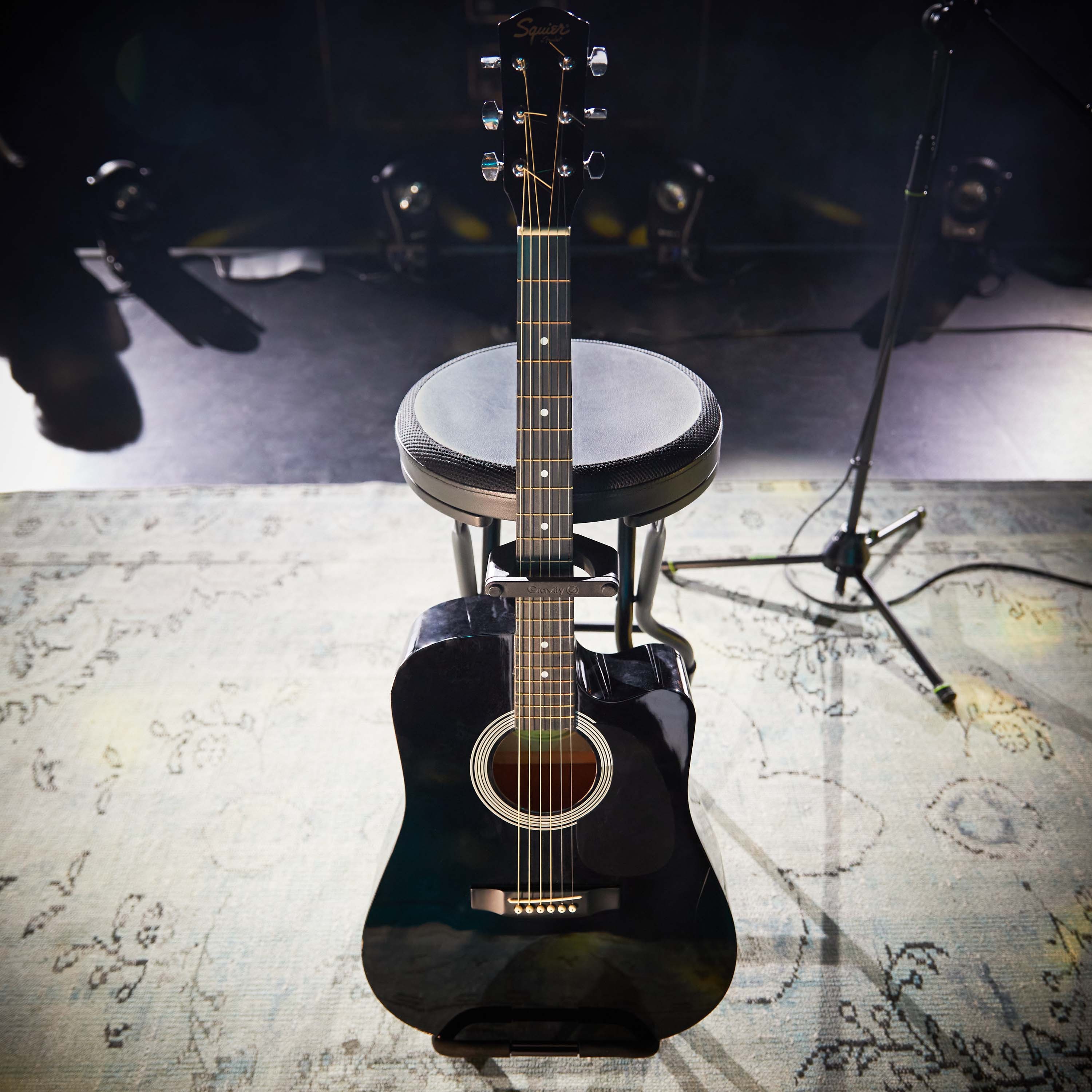 FG SEAT 1 Musician Seat with Guitar Stand view 4
