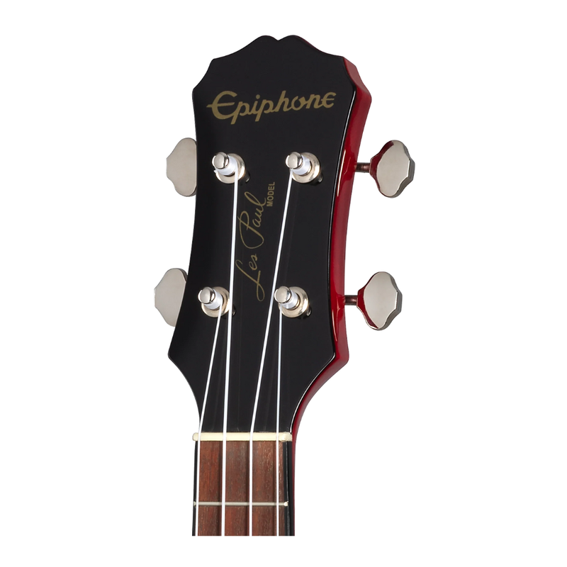 Epiphone Les Paul Concert Ukulele, Heritage Cherry Sunburst view 3