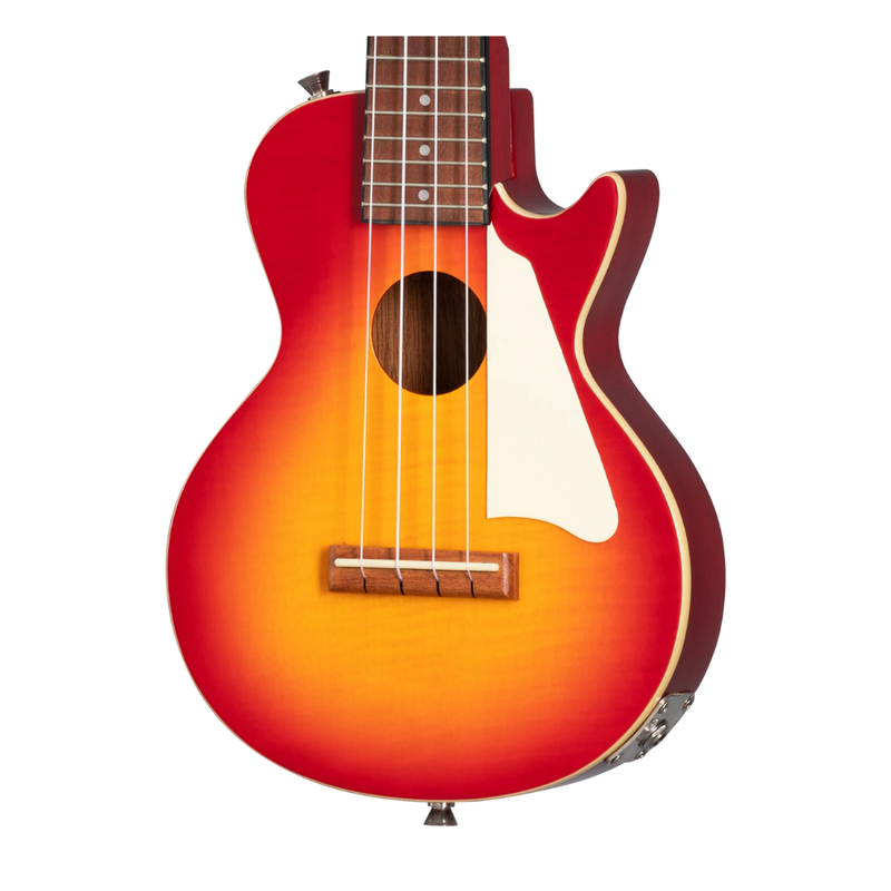 Epiphone Les Paul Concert Ukulele, Heritage Cherry Sunburst view 6