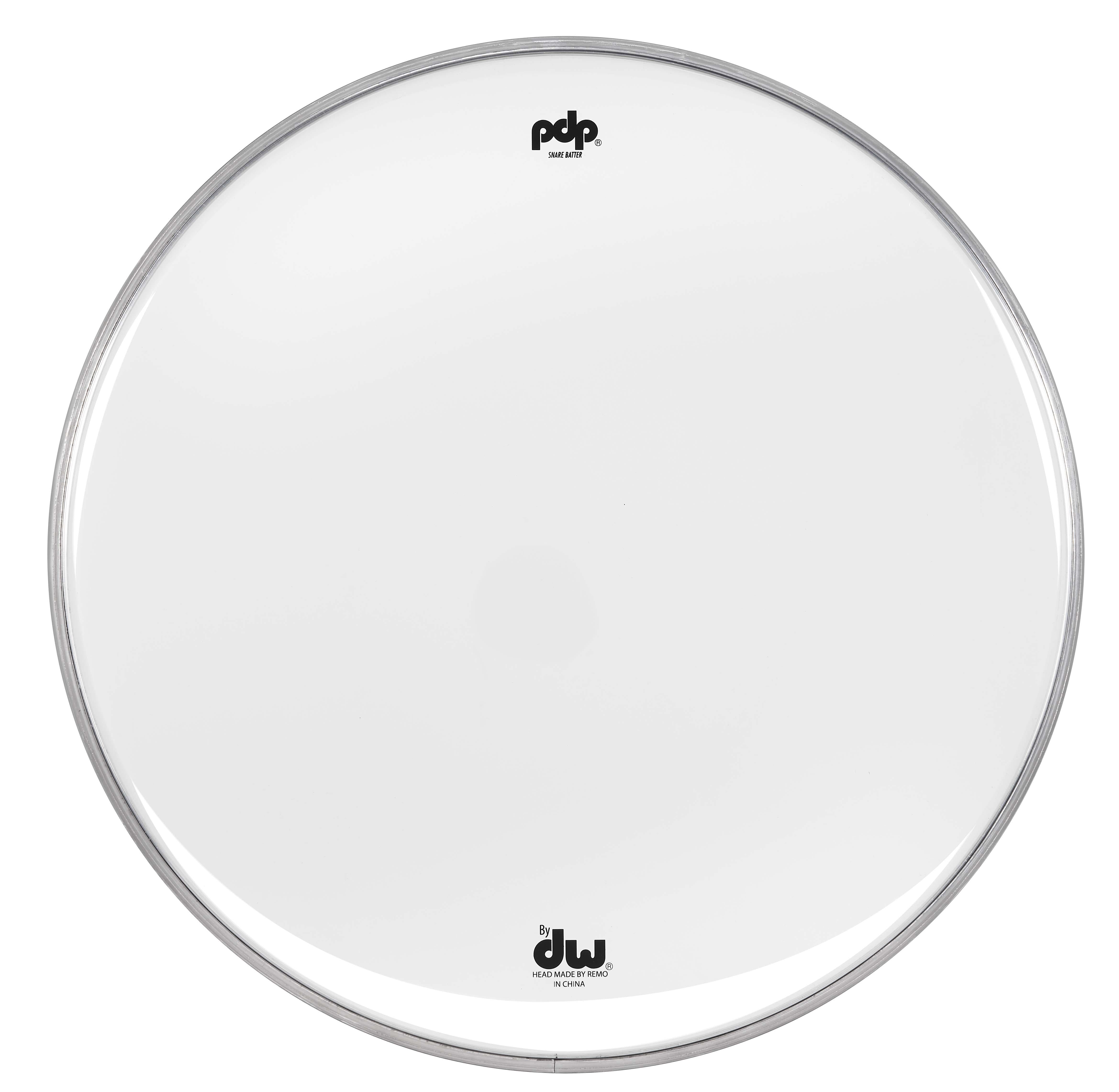 PDP 12" Clear Smooth Snare Head, Chad Smith Signature view 3