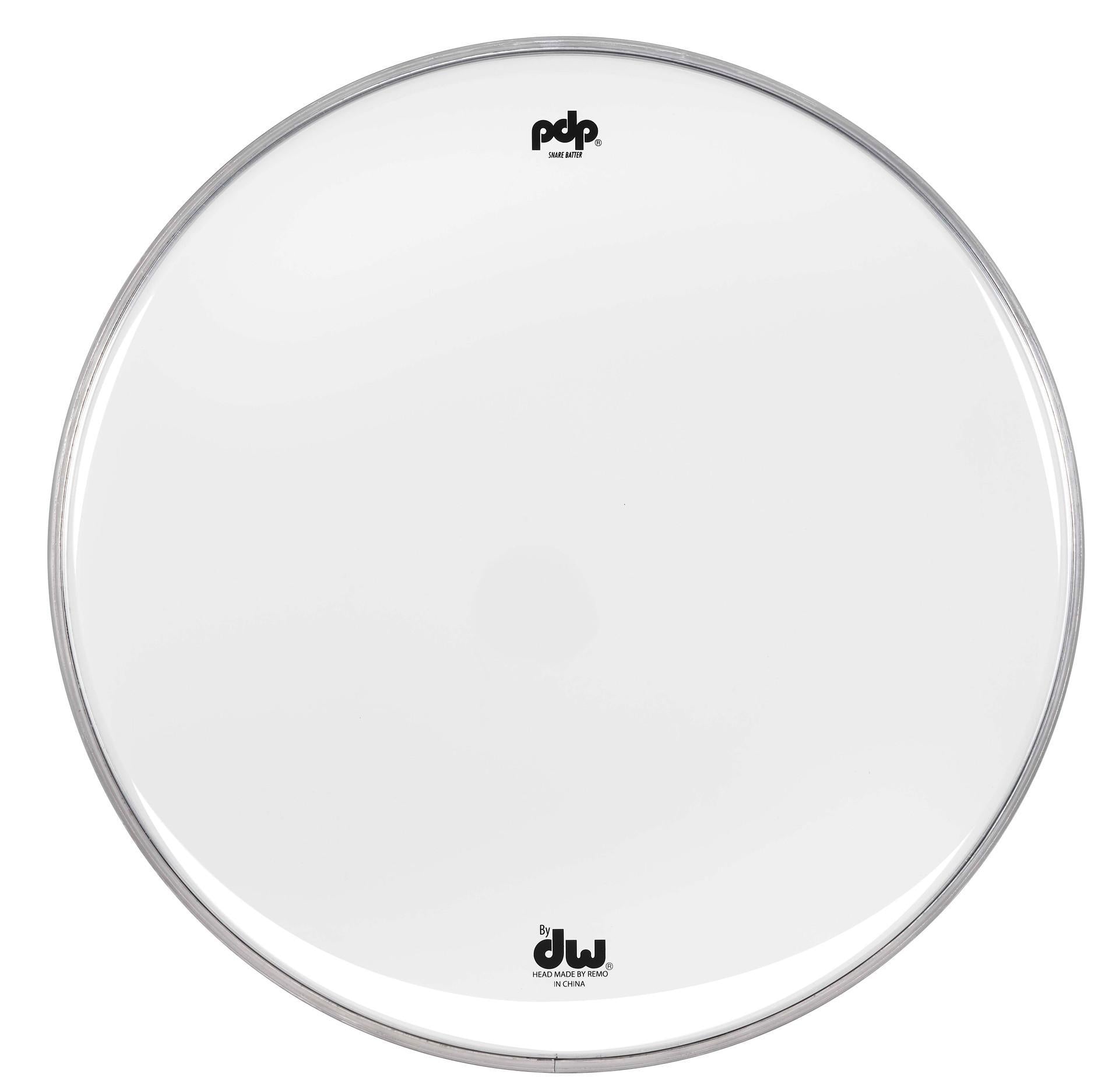 PDP 12" Clear Smooth Snare Head, Chad Smith Signature view 2