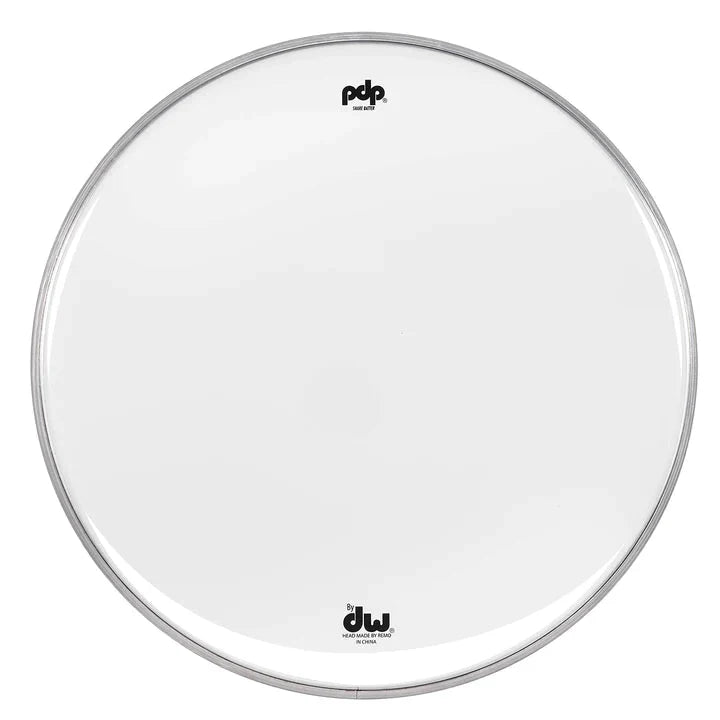 PDP 14" Clear Smooth Snare Head, Chad Smith Signature view 3