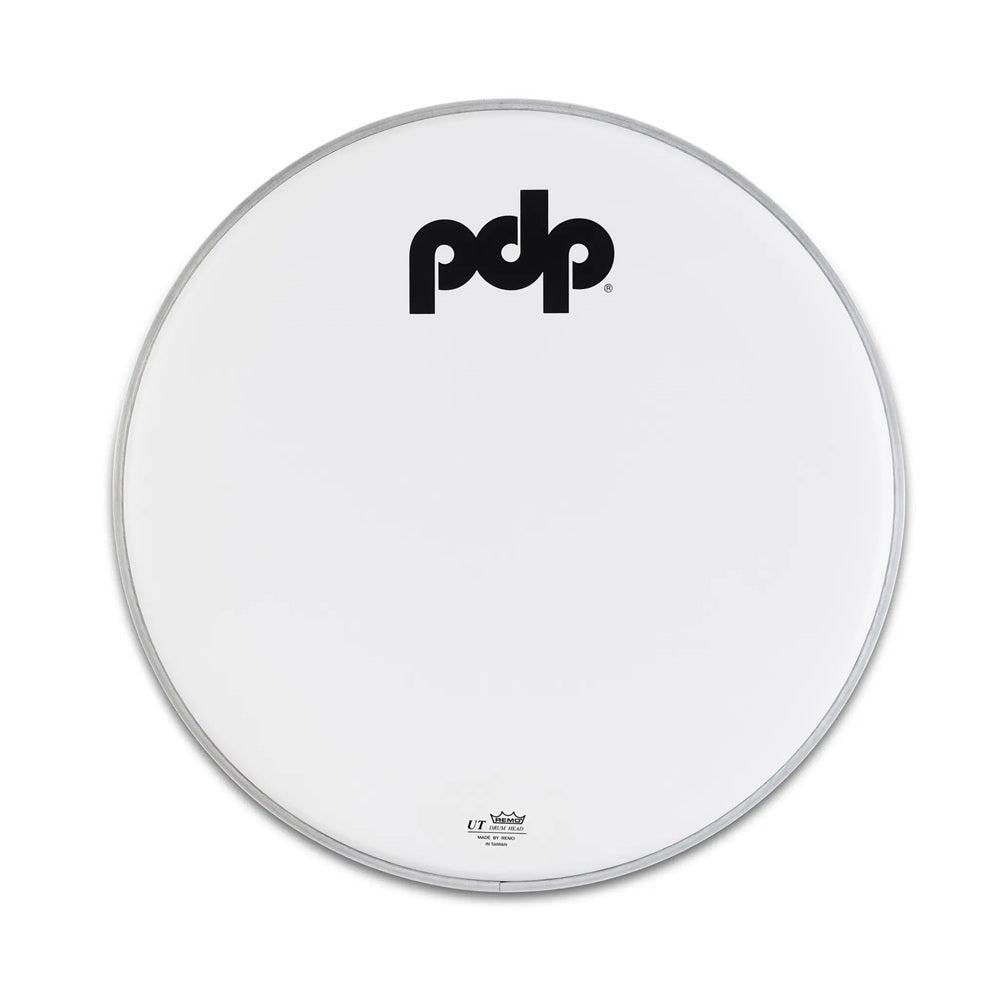 PDP 16" White Coated Logo Drum Head view 2