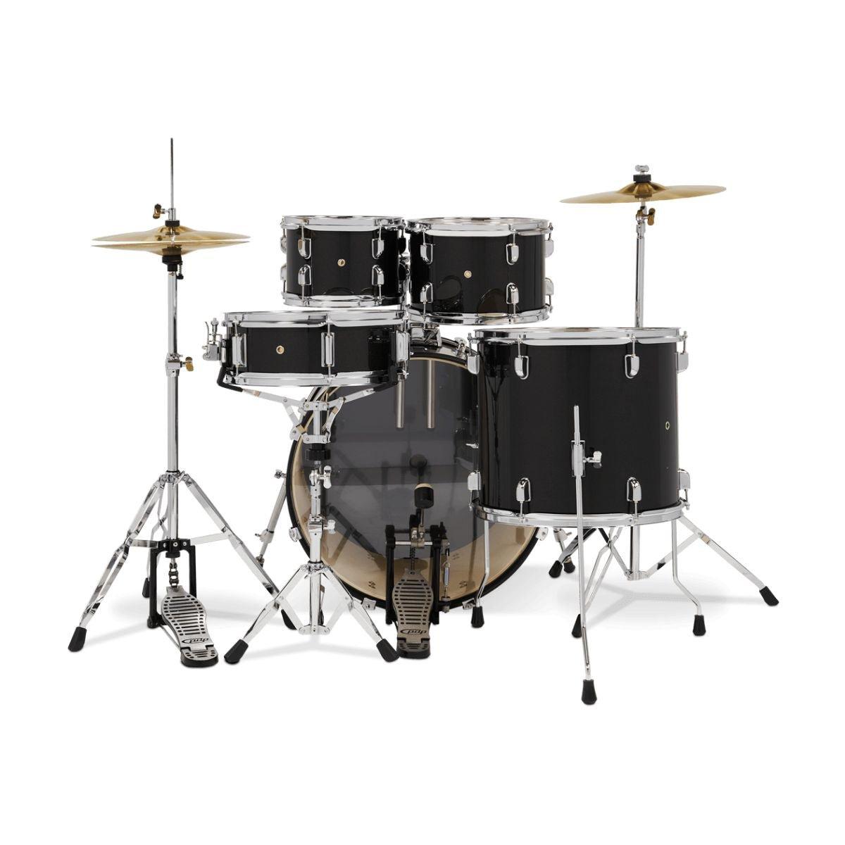 PDP CENTERstage 5-Piece Complete Drum Kit 22", Iridescent Black Sparkle (Hardware, Cymbals & Throne) view 3