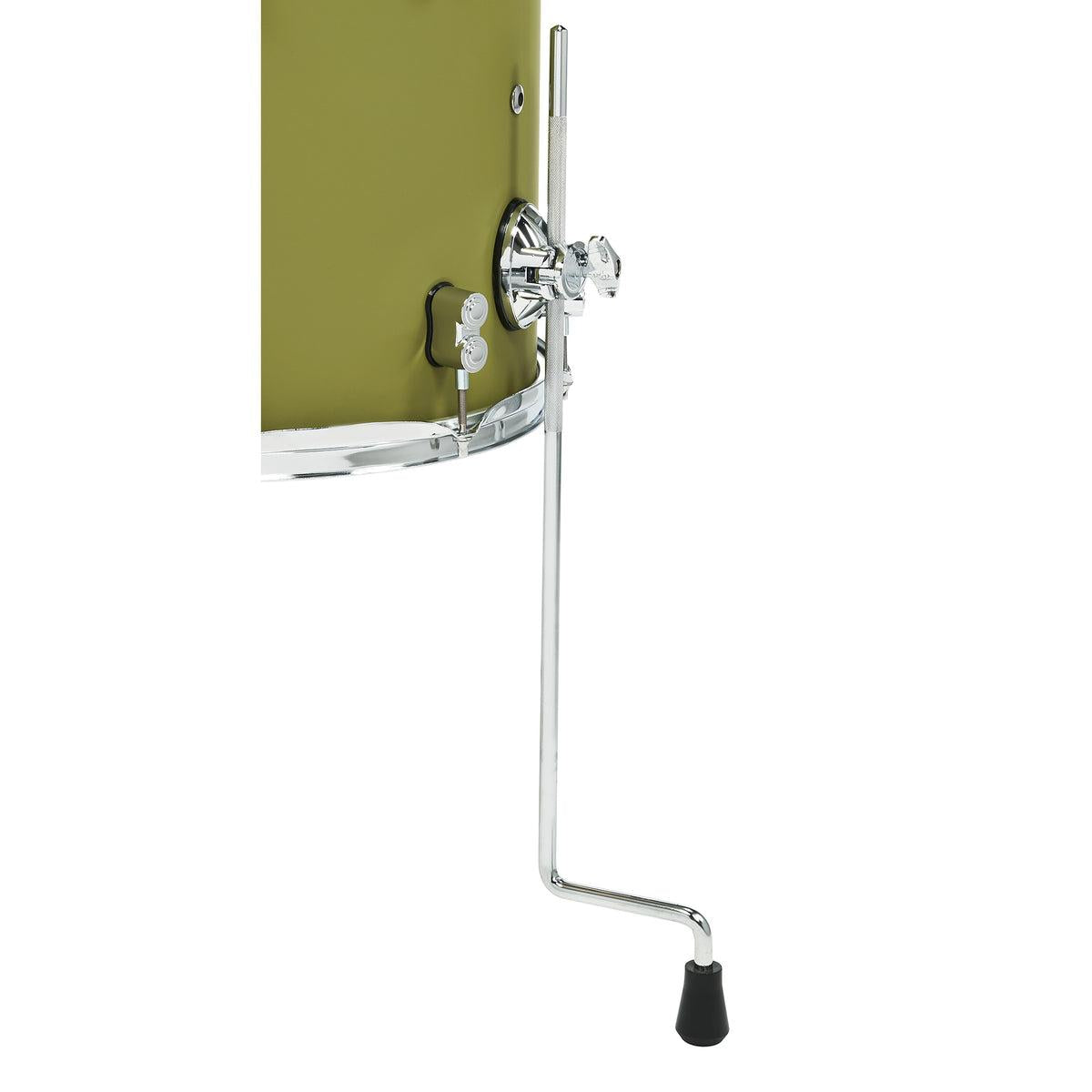 PDP Concept Maple Bop Kit 18", Satin Olive, Chrome Hardware view 7