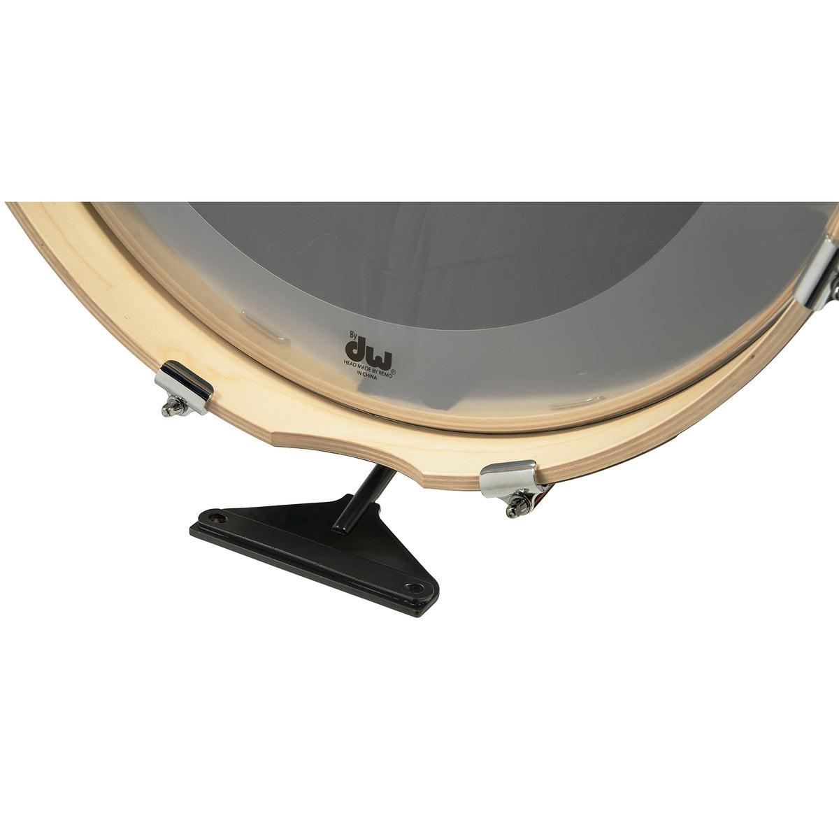 PDP Concept Maple Bop Kit 18", Satin Olive, Chrome Hardware view 6
