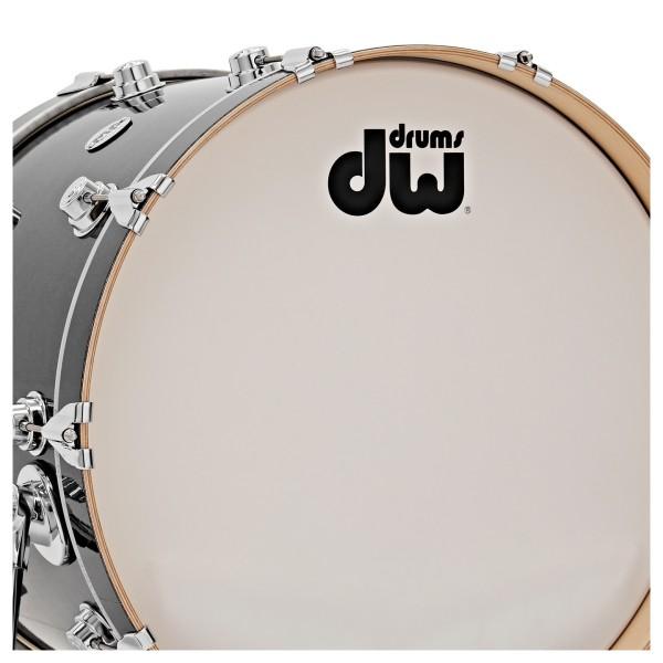DW Collector's SSC Maple Bass Drum 18x22", Black Ice — view 1