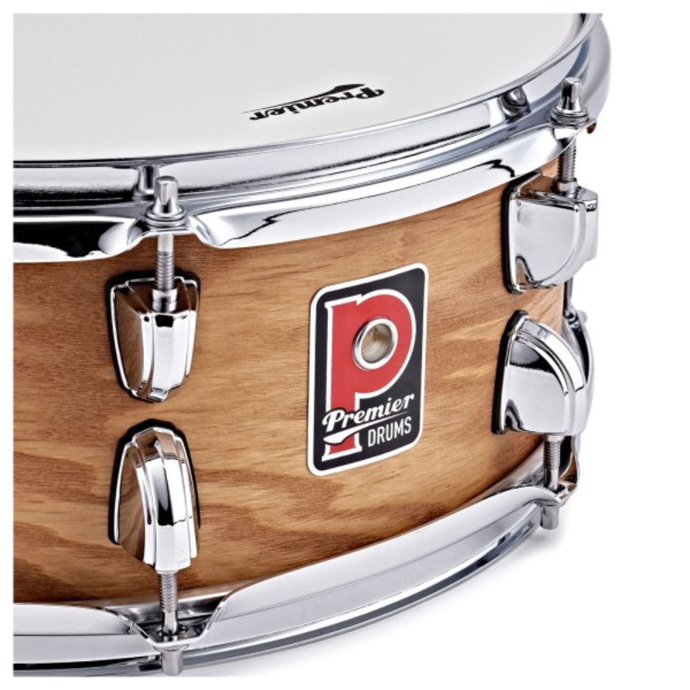 Premier Artist 14" x 5.5" Birch Snare Drum, Antique Ash view 4