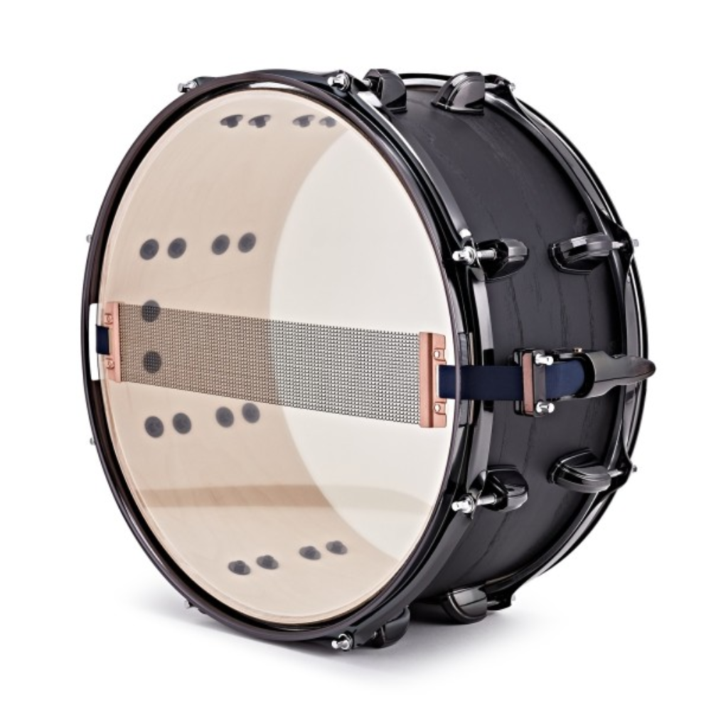 Premier Artist 14" x 6.5" Birch Snare Drum, Stealth Black view 5
