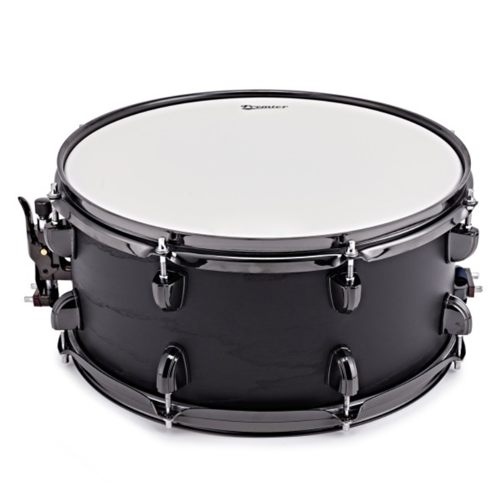 Premier Artist 14" x 6.5" Birch Snare Drum, Stealth Black view 2