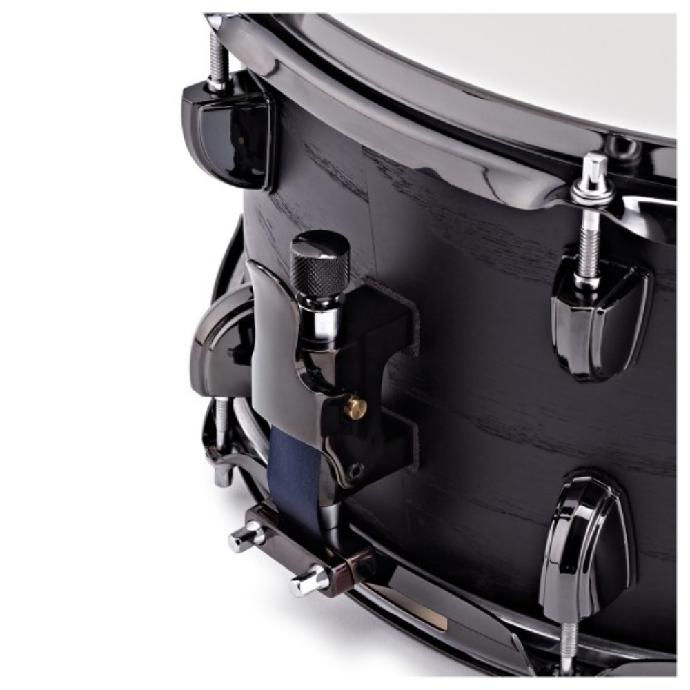 Premier Artist 14" x 6.5" Birch Snare Drum, Stealth Black view 7
