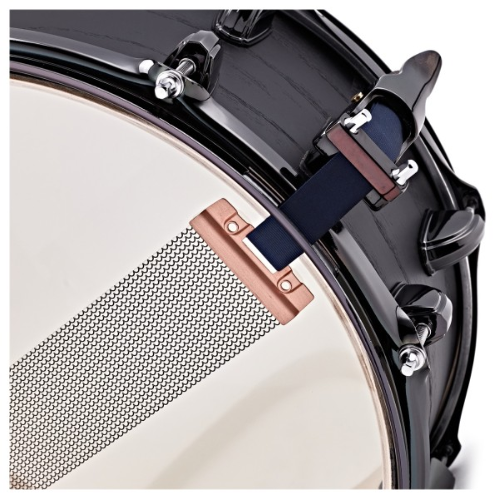 Premier Artist 14" x 6.5" Birch Snare Drum, Stealth Black view 8