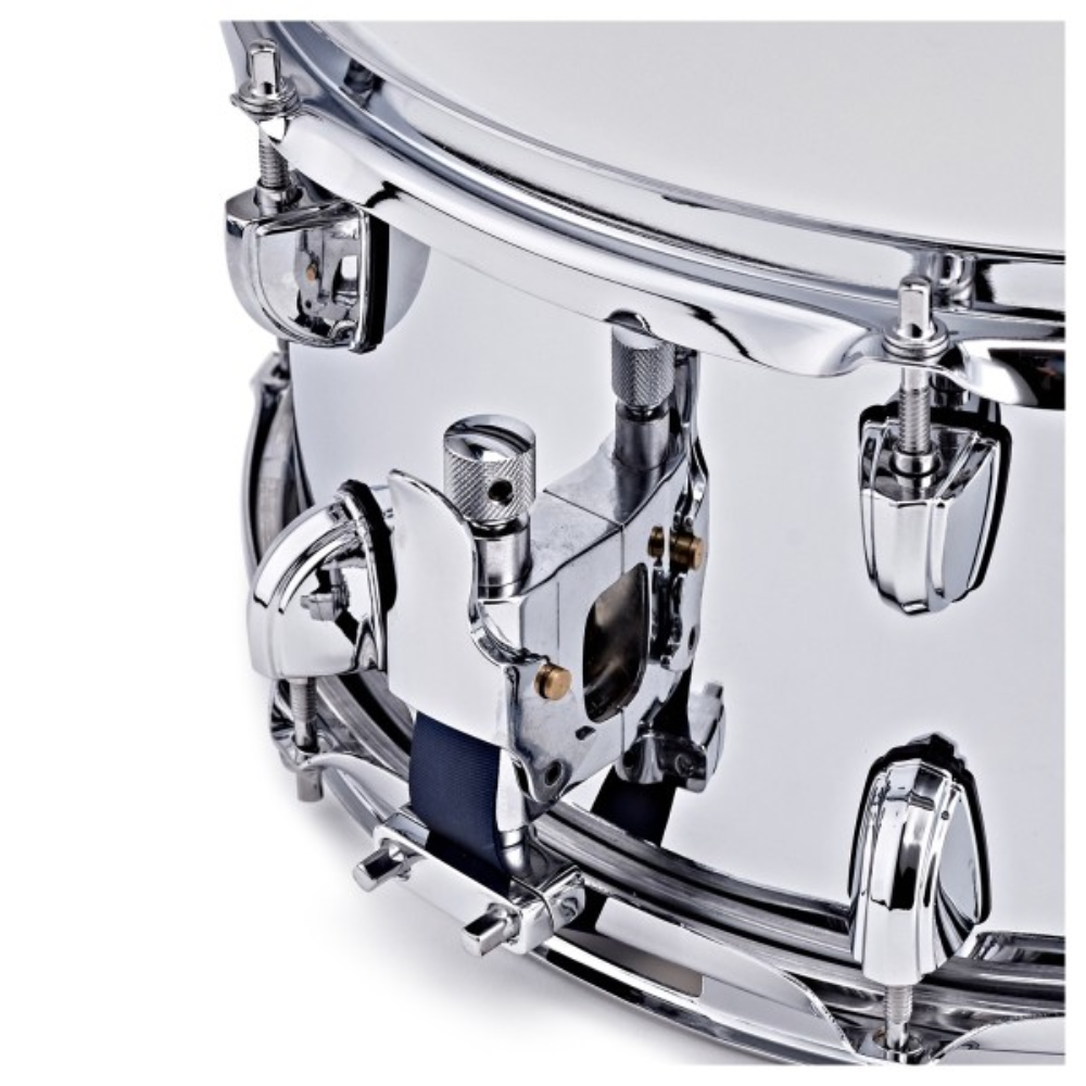 Premier Artist 14" x 6.5" Steel Snare Drum, Chrome view 8