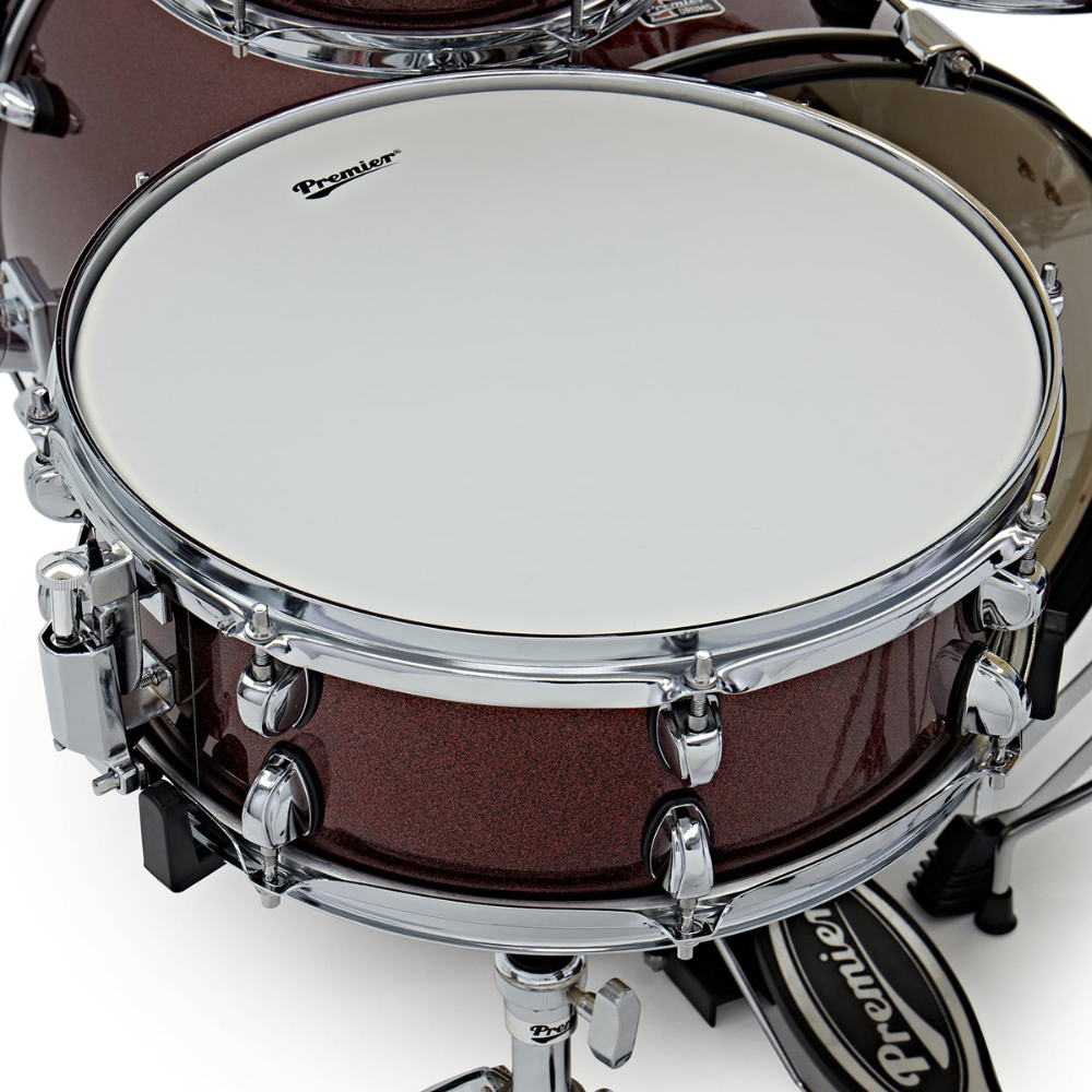Premier Revolution 20" 5pc Drum Kit, Red Sparkle view 5